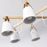 Люстра на штанге NATURA C6 white