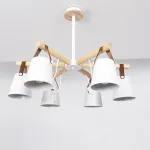 Люстра на штанге NATURA C6 white