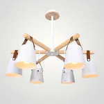 Люстра на штанге NATURA C6 white