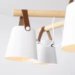 Люстра на штанге NATURA C8 white