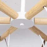 Люстра на штанге NATURA C6 white