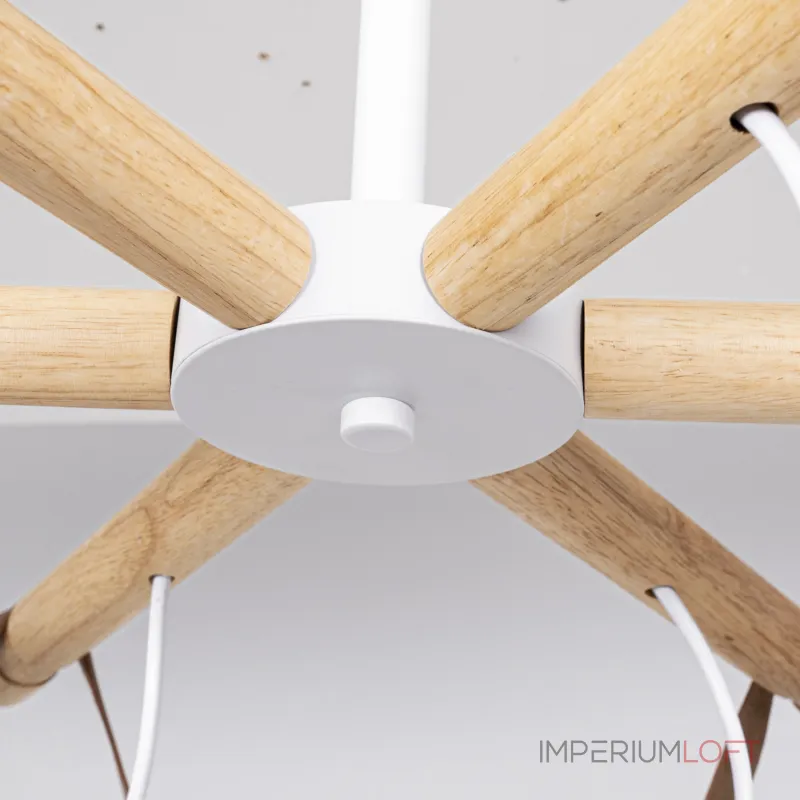 Люстра на штанге NATURA C6 white Люстра на штанге NATURA C6 white