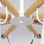 Люстра на штанге NATURA C8 white