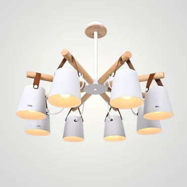 Люстра на штанге NATURA C8 white Люстра на штанге NATURA C8 white