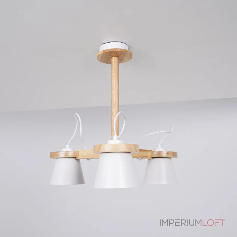 Люстра на штанге NATURA B3 White Люстра на штанге NATURA B3 White