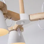 Люстра на штанге NATURA B3 White