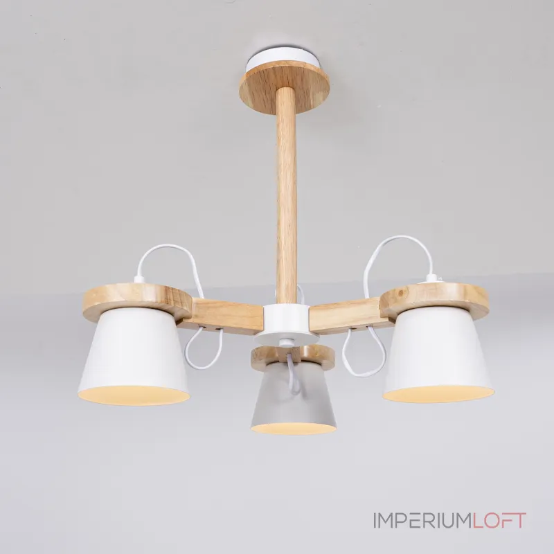 Люстра на штанге NATURA B3 White Люстра на штанге NATURA B3 White