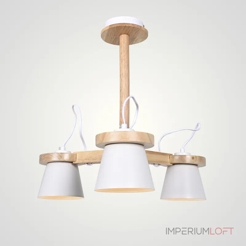 Люстра на штанге NATURA B3 White Люстра на штанге NATURA B3 White