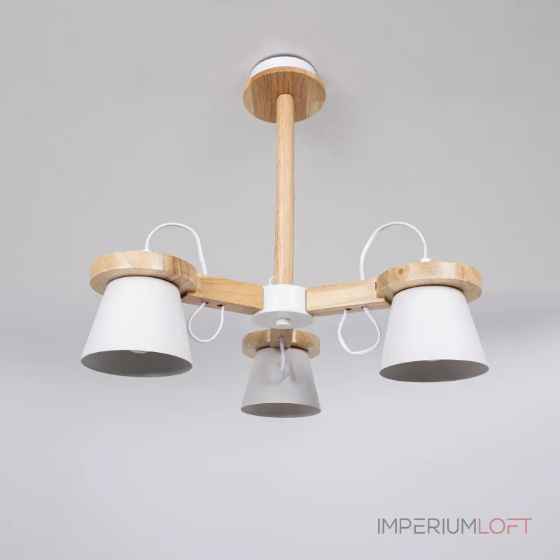 Люстра на штанге NATURA B3 White Люстра на штанге NATURA B3 White