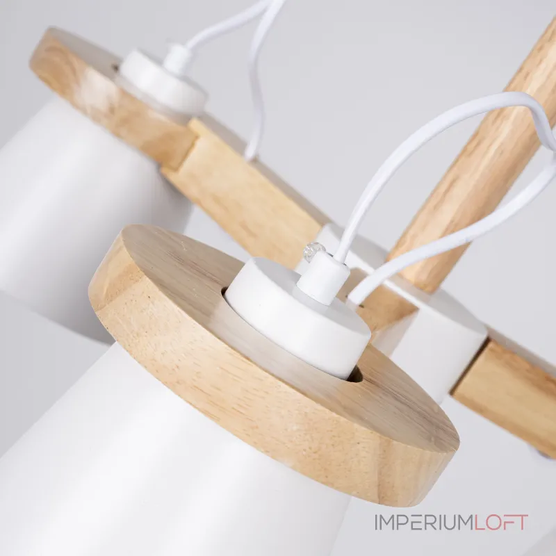 Люстра на штанге NATURA B6 White