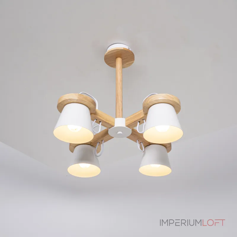 Люстра на штанге NATURA B4 White