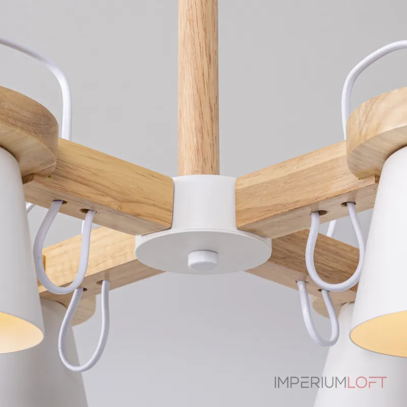 Люстра на штанге NATURA B4 White