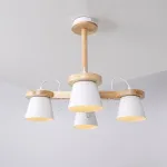 Люстра на штанге NATURA B4 White