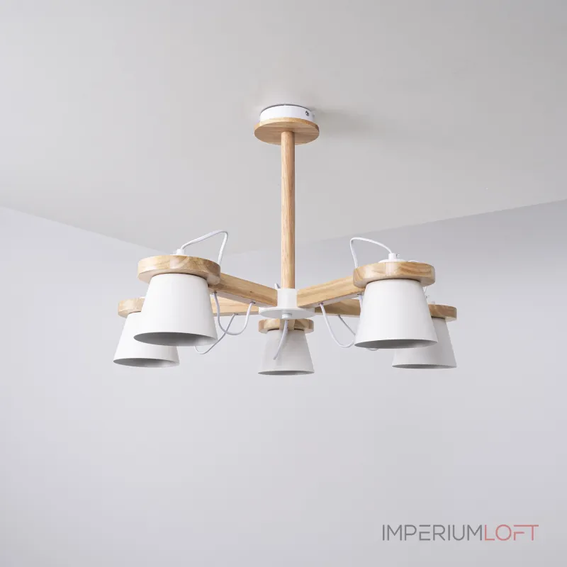 Люстра на штанге NATURA B5 White