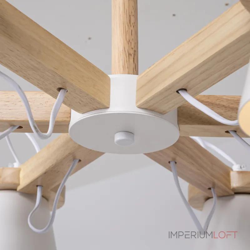 Люстра на штанге NATURA B6 White