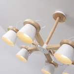 Люстра на штанге NATURA B6 White