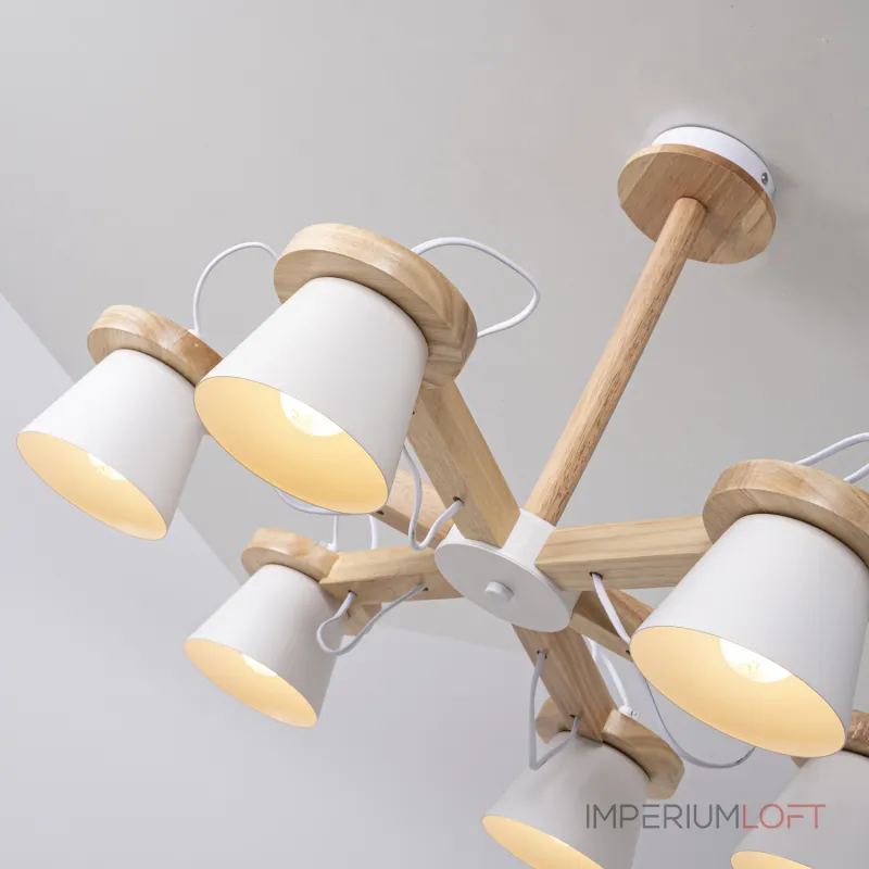 Люстра на штанге NATURA B6 White