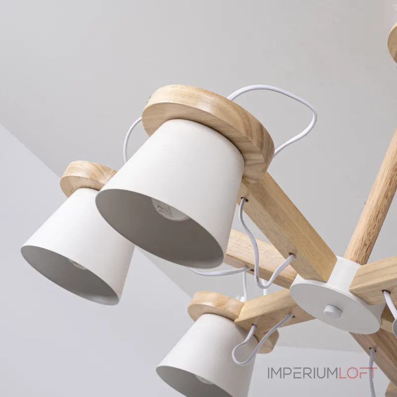 Люстра на штанге NATURA B6 White