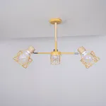 Потолочная люстра CORF B3 Yellow 3 lamps от ImperiumLoft