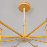 Потолочная люстра CORF B3 Yellow 8 lamps от ImperiumLoft