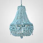 Подвесная люстра Chanteuse Chandelier Turquoise