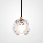 Подвесной светильник Boule De Cristal Single Rod Pendant Brass от ImperiumLoft