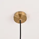 Подвесной светильник Boule De Cristal Single Rod Pendant Brass от ImperiumLoft