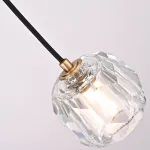 Подвесной светильник Boule De Cristal Single Rod Pendant Brass от ImperiumLoft