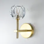 Бра Boule de Cristal Single Sconce Brass от ImperiumLoft