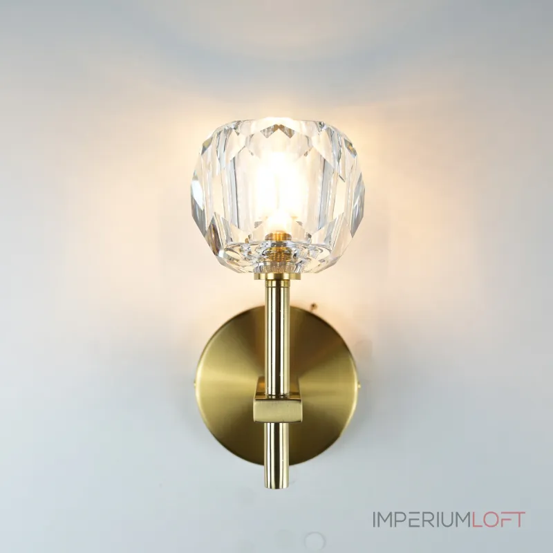 Бра Boule de Cristal Single Sconce Brass от ImperiumLoft