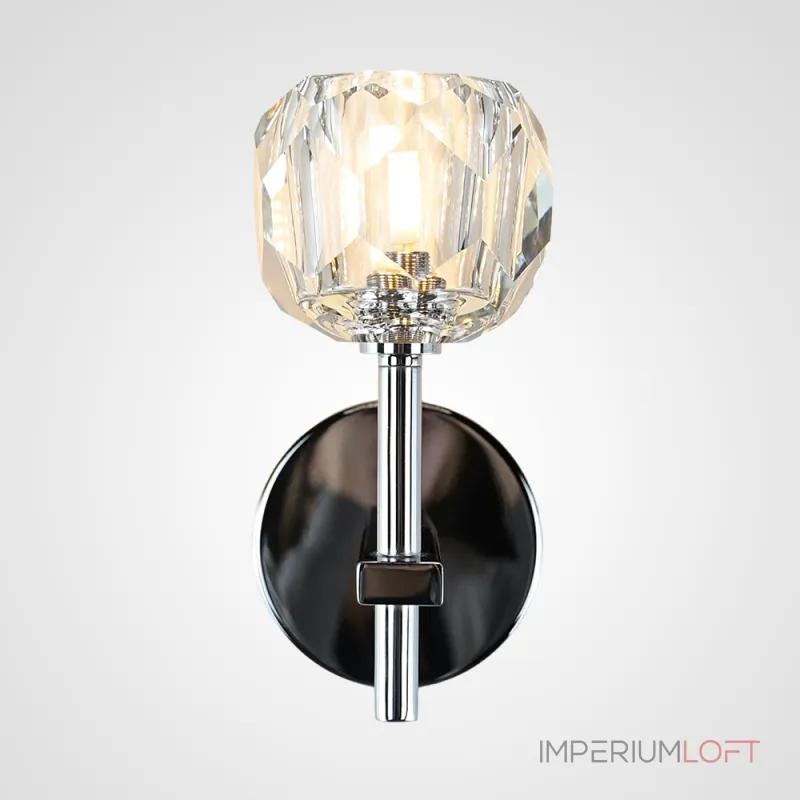 Бра Boule de Cristal Single Sconce Chrome от ImperiumLoft Бра Boule de Cristal Single Sconce Chrome от ImperiumLoft