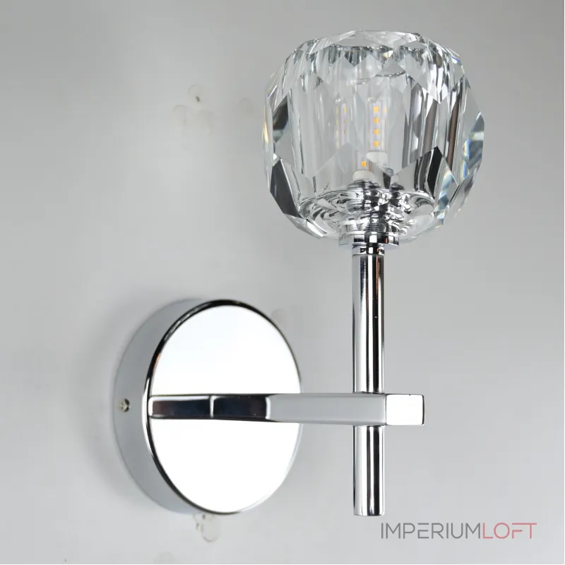 Бра Boule de Cristal Single Sconce Chrome от ImperiumLoft Бра Boule de Cristal Single Sconce Chrome от ImperiumLoft