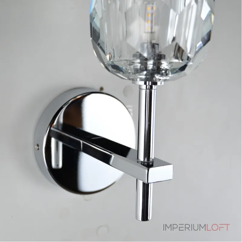 Бра Boule de Cristal Single Sconce Chrome от ImperiumLoft Бра Boule de Cristal Single Sconce Chrome от ImperiumLoft