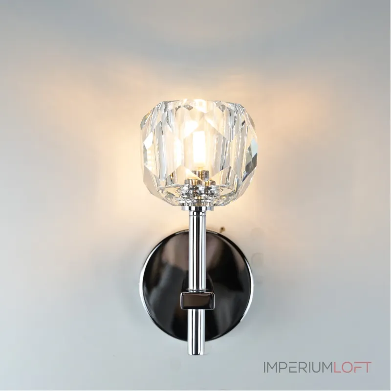Бра Boule de Cristal Single Sconce Chrome от ImperiumLoft Бра Boule de Cristal Single Sconce Chrome от ImperiumLoft