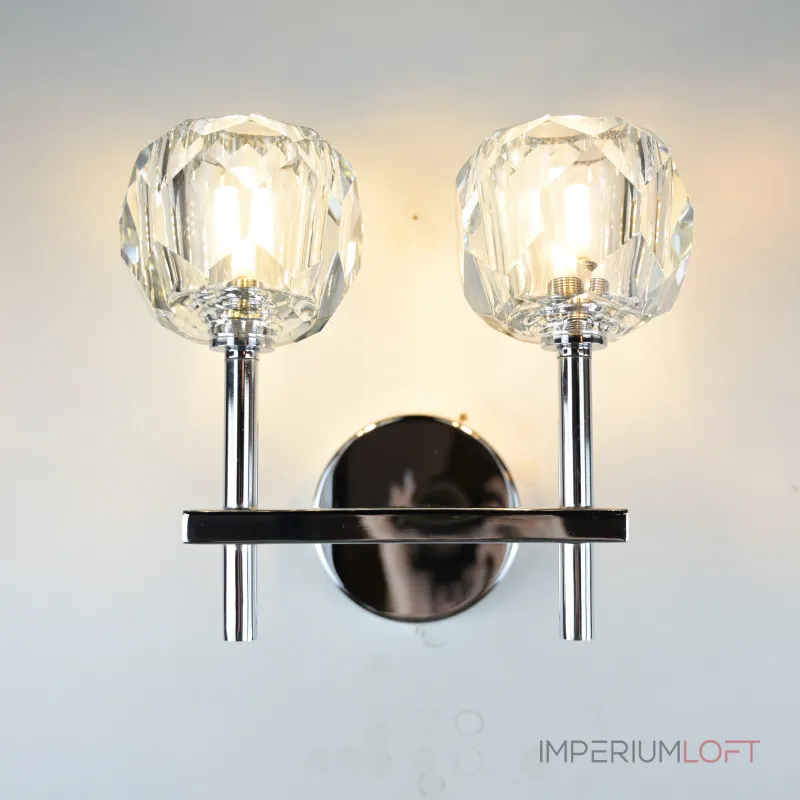 Бра Boule de Cristal Double Sconce Chrome от ImperiumLoft Бра Boule de Cristal Double Sconce Chrome от ImperiumLoft