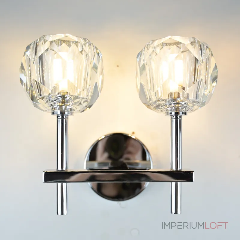 Бра Boule de Cristal Double Sconce Chrome от ImperiumLoft Бра Boule de Cristal Double Sconce Chrome от ImperiumLoft