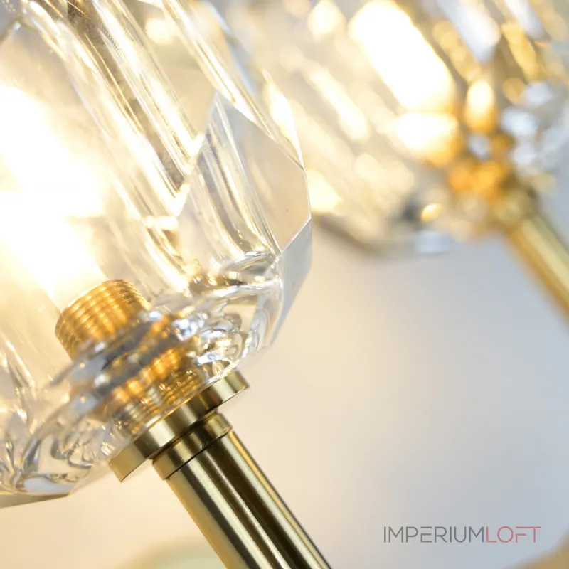 Бра Boule de Cristal Double Sconce Brass от ImperiumLoft Бра Boule de Cristal Double Sconce Brass от ImperiumLoft