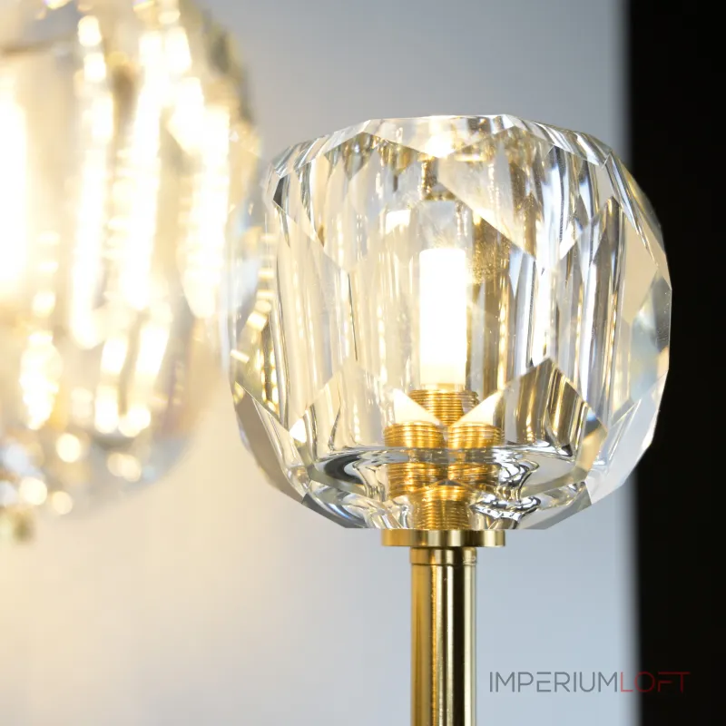 Бра Boule de Cristal Double Sconce Brass от ImperiumLoft Бра Boule de Cristal Double Sconce Brass от ImperiumLoft