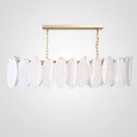 Люстра на штанге Angel Style Italian Murano Glass Rectangle L120