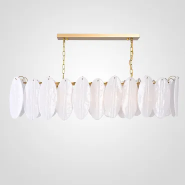 Люстра на штанге Angel Style Italian Murano Glass Rectangle L120