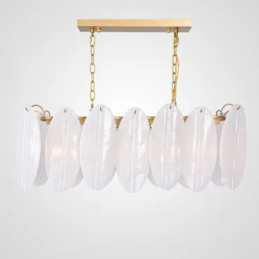 Люстра на штанге Angel Style Italian Murano Glass Rectangle L80