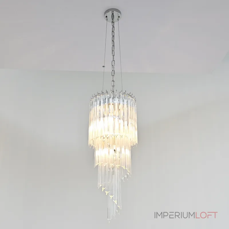 Подвесная люстра Odeon Chandelier Helix Clear 29 Подвесная люстра Odeon Chandelier Helix Clear 29