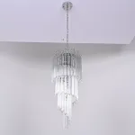 Подвесная люстра Odeon Chandelier Helix Clear 29