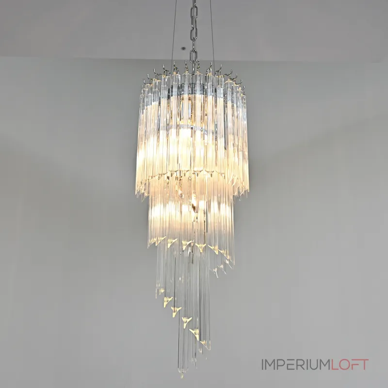 Подвесная люстра Odeon Chandelier Helix Clear 29 Подвесная люстра Odeon Chandelier Helix Clear 29