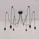 Люстра Spider Black L6 ImperiumLoft от ImperiumLoft