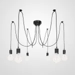 Люстра Spider Black L6 ImperiumLoft от ImperiumLoft