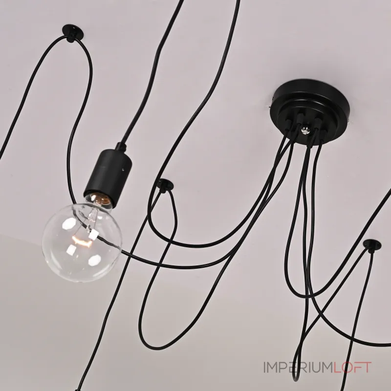 Люстра Spider Black L6 ImperiumLoft от ImperiumLoft Люстра Spider Black L6 ImperiumLoft от ImperiumLoft