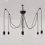 Люстра Spider Black L6 ImperiumLoft от ImperiumLoft