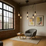 Люстра Spider Black L6 ImperiumLoft от ImperiumLoft