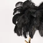 Торшер страусиные перья Feather Lamp A MODERN GRAND TOUR черный от ImperiumLoft